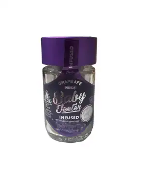 Jeeter Baby Jeeter 5 Pack Infused Prerolls - Grape Ape