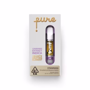STRAWNANA-CANNABIS EXTRACT VAPE CARTRIDGE
